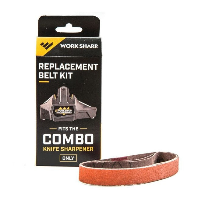 Work Sharp Combo nastro abrasivo di ricambio P120 per WSCMB, confezione da 3 pezzi