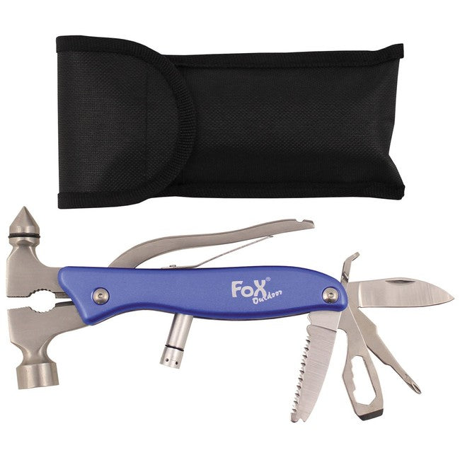 Fox Outdoor Worker set di mini attrezzi, blu