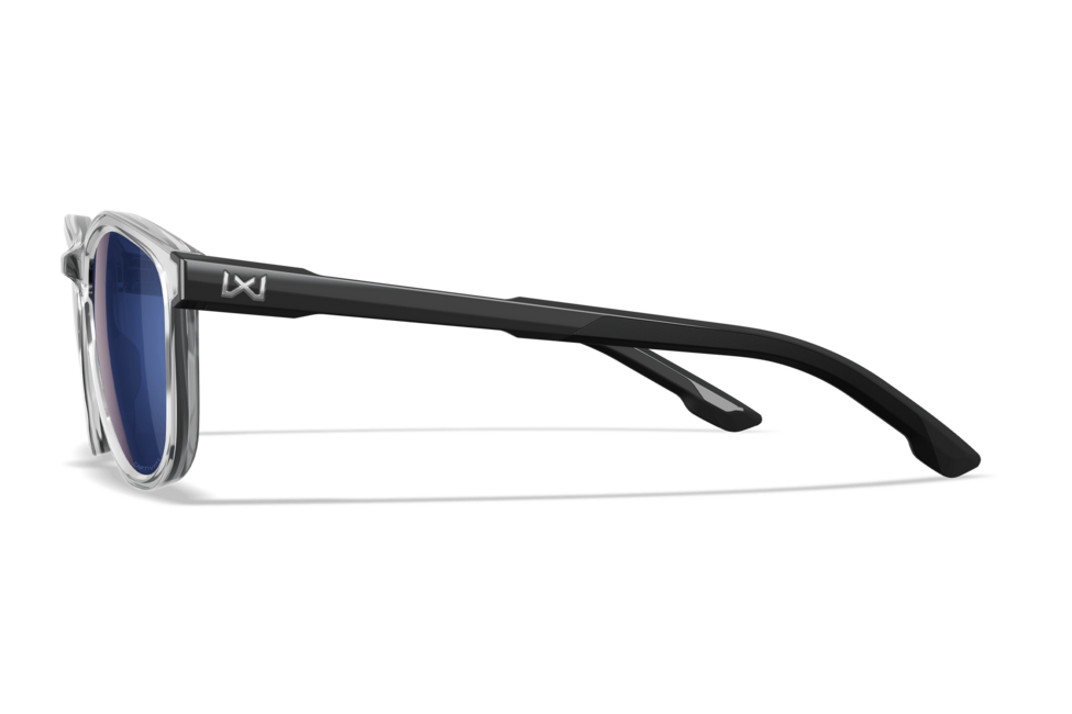 Wiley X Bravo slnečné okuliare, Clear / CAPTIVATE™ Polarized Blue Mirror