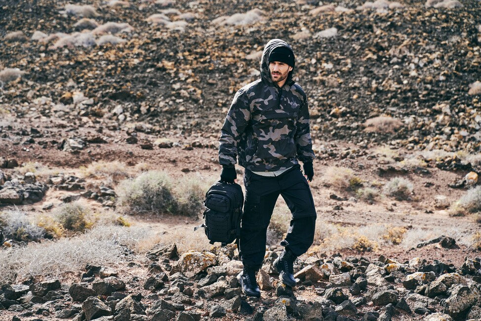 Brandit Sherpa giacca a vento, nera