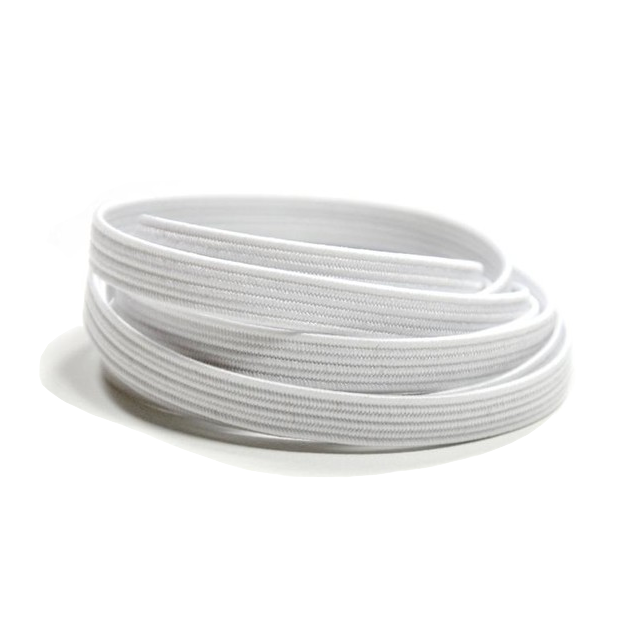 Xpand Elastic lacci per scarpe, bianco