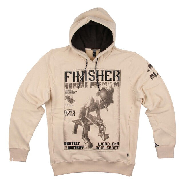 Yakuza Premium Finisher Uomo felpa con cappuccio 3024, sabbia
