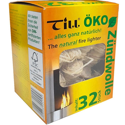 Accendino Eco Ignition Wool 32 pezzi