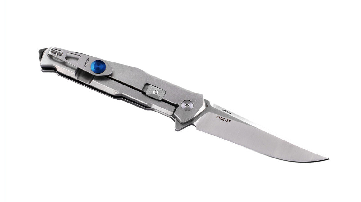 Ruike P108-SF coltello di chiusura, argento