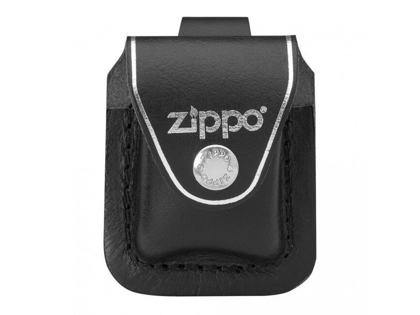 Zippo Custodia per accendino in pelle, nera