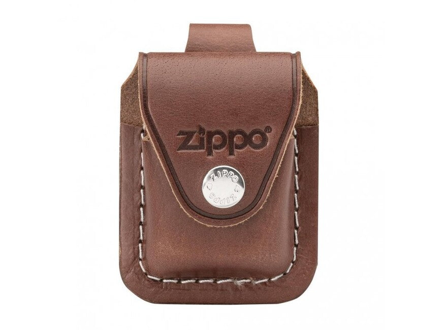 Zippo Custodia per accendino in pelle, marrone