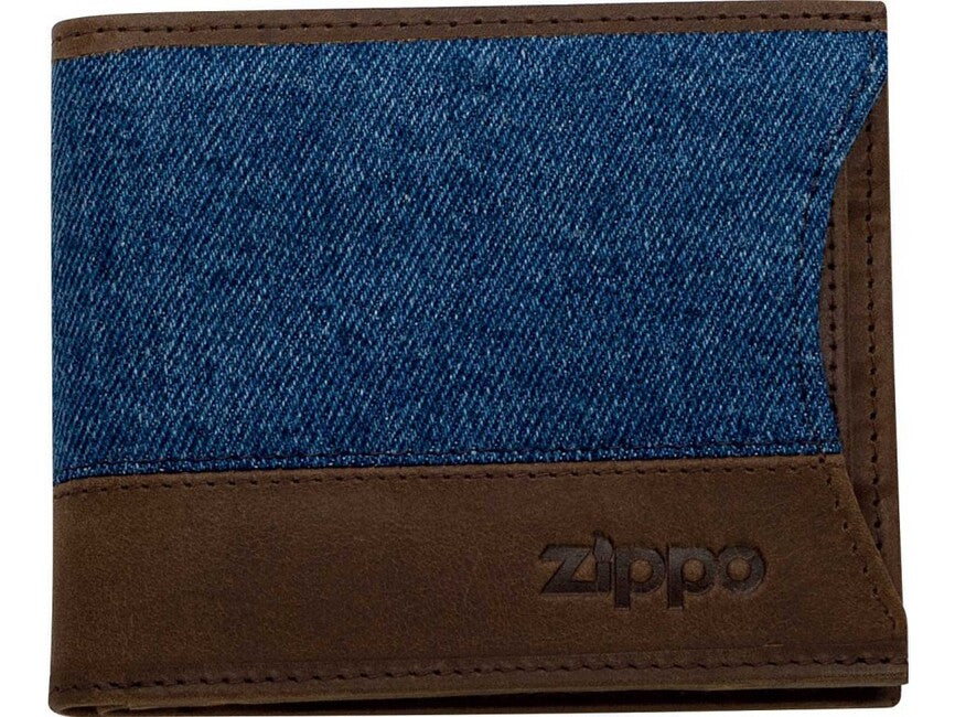 Zippo Denim portafoglio pieghevole