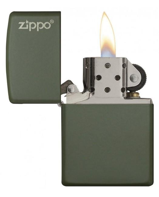 Zippo accendino a benzina, oliva opaco