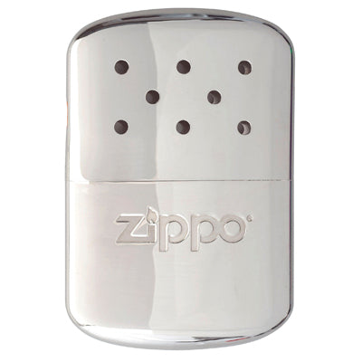 Zippo scaldamani, cromato