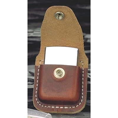 Zippo custodia per accendino in pelle, marrone