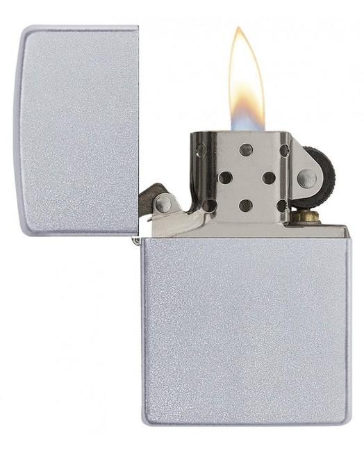 Zippo Satin Chrome accendino a benzina