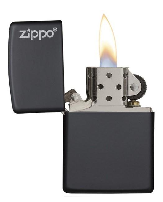 Zippo Accendino a benzina, nero opaco