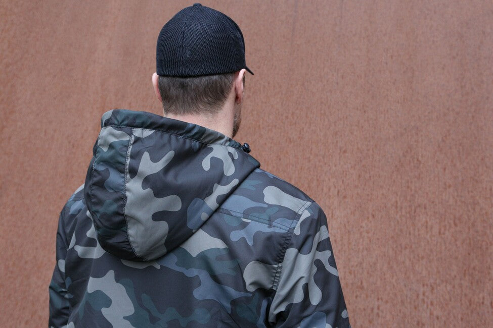 Brandit Frontzip giacca a vento, nera